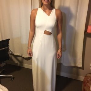 White Formal Dress Size 2